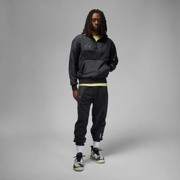 Nike Jordan 23 Engineered 23E Statement Polartec Fleece Pants DV1599-010 (Black)